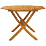 Mesa de jardín plegable madera maciza de acacia Ø110x75 cm by vidaXL, Garden tables - Ref: Foro24-4004911, Price: 154,49 €, D...