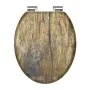 SCHÜTTE Solid Wood MDF brown toilet seat cover by SCHÜTTE, Toilet and bidet seats - Ref: Foro24-429413, Price: 59,41 €, Disco...