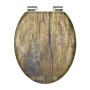 SCHÜTTE WC-Deckel aus Massivholz MDF braun von SCHÜTTE, Toiletten- und Bidetsitze - Ref: Foro24-429413, Preis: 59,40 €, Rabat...