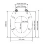 SCHÜTTE Solid Wood MDF brown toilet seat cover by SCHÜTTE, Toilet and bidet seats - Ref: Foro24-429413, Price: 59,41 €, Disco...