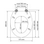 SCHÜTTE WC-Deckel aus Massivholz MDF braun von SCHÜTTE, Toiletten- und Bidetsitze - Ref: Foro24-429413, Preis: 59,40 €, Rabat...
