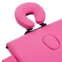 Klappbare Massageliege 3 Zonen rosa Holz von vidaXL, Massageliegen - Ref: Foro24-110188, Preis: 173,13 €, Rabatt: %