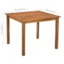 Set de comedor de jardín 5 pzas ratán sintético negro y marrón de vidaXL, Conjuntos de jardín - Ref: Foro24-49115, Precio: 34...