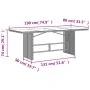 Set comedor de jardín 9 pzas cojines ratán sintético gris claro by vidaXL, Garden sets - Ref: Foro24-3262941, Price: 966,67 €...