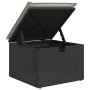 Set de sofás de jardín 8 piezas y cojines ratán sintético negro by vidaXL, Garden sets - Ref: Foro24-3275346, Price: 583,40 €...