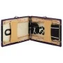 Folding massage table 2 zones black wood by vidaXL, massage tables - Ref: Foro24-110207, Price: 168,92 €, Discount: %