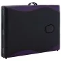 Folding massage table 2 zones black wood by vidaXL, massage tables - Ref: Foro24-110207, Price: 168,92 €, Discount: %