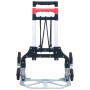 Silberner Aluminium-Klapptransportwagen 70 kg von vidaXL, Treppen auf Rädern - Ref: Foro24-146445, Preis: 106,41 €, Rabatt: %