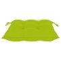 Garden chairs 6 pcs solid teak wood glossy green cushions by vidaXL, Garden chairs - Ref: Foro24-3073057, Price: 889,05 €, Di...