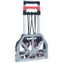 Silberner Aluminium-Klapptransportwagen 70 kg von vidaXL, Treppen auf Rädern - Ref: Foro24-146445, Preis: 106,41 €, Rabatt: %