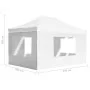 Carpa plegable profesional con paredes aluminio blanca 4,5x3 m de vidaXL, Carpas y cenadores - Ref: Foro24-45500, Precio: 262...