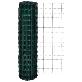 Set de euro valla acero verde 10x1,5 m by vidaXL, fence panels - Ref: Foro24-140575, Price: 49,40 €, Discount: %