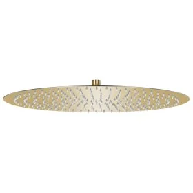 Runder Duschkopf mit Regeneffekt aus goldenem Edelstahl, 50 cm. von vidaXL, Duschköpfe - Ref: Foro24-147707, Preis: 67,07 €, ...