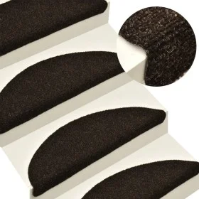 Selbstklebende Treppenmatte, 10 Stück, 56x17x3cm, braun. von vidaXL, Treppenmatten - Ref: Foro24-149687, Preis: 25,18 €, Raba...