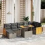 Gartensofa-Set, 8-teilig, mit grauen Kissen aus synthetischem Rattan. von vidaXL, Gartensets - Ref: Foro24-3276259, Preis: 52...