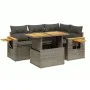 Set Gartensofas mit Kissen 5 Stück synthetisches Rattangrau von vidaXL, Gartensets - Ref: Foro24-3273503, Preis: 368,82 €, Ra...
