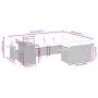 Set de sofás de jardín 10 pzas con cojines ratán sintético gris by vidaXL, Garden sets - Ref: Foro24-3273685, Price: 638,88 €...