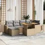 Set de sofás de jardín 11 pzas y cojines ratán sintético gris by vidaXL, Garden sets - Ref: Foro24-3274593, Price: 626,72 €, ...