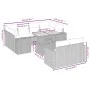 Set de sofás de jardín 11 pzas y cojines ratán sintético gris by vidaXL, Garden sets - Ref: Foro24-3274593, Price: 626,72 €, ...