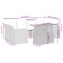 Set de sofás de jardín 7 piezas con cojines ratán PE gris by vidaXL, Garden sets - Ref: Foro24-3271214, Price: 458,47 €, Disc...