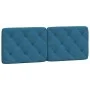 Estructura de cama con cabecero terciopelo azul 140x200 cm de vidaXL, Camas y somieres - Ref: Foro24-3207927, Precio: 202,05 ...