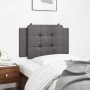 Gepolstertes Bettkopfteil aus grauem Kunstleder, 80 cm von vidaXL, Kopf- und Fußteile - Ref: Foro24-374832, Preis: 28,47 €, R...