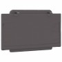 Gray synthetic leather padded bed headboard 80 cm by vidaXL, Headboards and footboards - Ref: Foro24-374832, Price: 28,47 €, ...