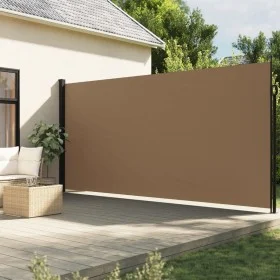 Toldo lateral retráctil gris taupe 220x500 cm by vidaXL, Umbrellas - Ref: Foro24-4004484, Price: 139,54 €, Discount: %