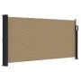 Toldo lateral retráctil gris taupe 100x500 cm by vidaXL, Umbrellas - Ref: Foro24-4004394, Price: 94,94 €, Discount: %