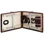 Camilla de masaje plegable 2 zonas aluminio morado de vidaXL, Mesas de masaje - Ref: Foro24-110196, Precio: 161,55 €, Descuen...