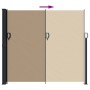 Toldo lateral retráctil gris taupe 180x300 cm by vidaXL, Umbrellas - Ref: Foro24-4004349, Price: 122,31 €, Discount: %