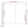 Toldo lateral retráctil gris taupe 180x300 cm by vidaXL, Umbrellas - Ref: Foro24-4004349, Price: 112,75 €, Discount: %