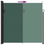 Toldo lateral retráctil verde oscuro 200x600 cm by vidaXL, Umbrellas - Ref: Foro24-4004560, Price: 146,79 €, Discount: %