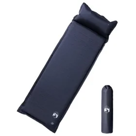 Colchón de camping autoinflable con con almohada 1 persona gris by vidaXL, Sleeping mats - Ref: Foro24-4007128, Price: 44,49 ...