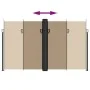Toldo lateral retráctil gris taupe 200x600 cm by vidaXL, Umbrellas - Ref: Foro24-4004664, Price: 151,17 €, Discount: %