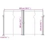 Toldo lateral retráctil gris taupe 200x600 cm by vidaXL, Umbrellas - Ref: Foro24-4004664, Price: 151,17 €, Discount: %