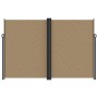 Toldo lateral retráctil gris taupe 220x600 cm de vidaXL, Sombrillas - Ref: Foro24-4004679, Precio: 149,18 €, Descuento: %