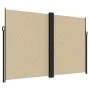 Toldo lateral retráctil beige 220x1000 cm by vidaXL, Umbrellas - Ref: Foro24-4004780, Price: 179,49 €, Discount: %
