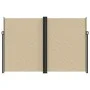 Toldo lateral retráctil beige 220x1000 cm by vidaXL, Umbrellas - Ref: Foro24-4004780, Price: 179,49 €, Discount: %