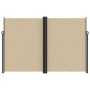 Toldo lateral retráctil beige 220x1000 cm von vidaXL, Sonnenschirme - Ref: Foro24-4004780, Preis: 182,81 €, Rabatt: %