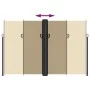 Toldo lateral retráctil beige 220x1000 cm by vidaXL, Umbrellas - Ref: Foro24-4004780, Price: 179,49 €, Discount: %