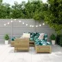 Juego de sofás de jardín 6 piezas madera de pino impregnada de vidaXL, Conjuntos de jardín - Ref: Foro24-3250699, Precio: 421...