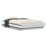 Estructura cama con luces LED madera ingeniería blanco 75x190cm de vidaXL, Camas y somieres - Ref: Foro24-3281154, Precio: 14...