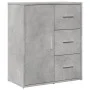 Aparador de madera ingeniería 2 uds gris hormigón 60x31x70 cm by vidaXL, Sideboards - Ref: Foro24-3276556, Price: 150,60 €, D...