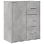 Aparador de madera ingeniería 2 uds gris hormigón 60x31x70 cm by vidaXL, Sideboards - Ref: Foro24-3276556, Price: 152,96 €, D...