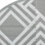 Alfombra de exterior ARAKIL gris Ø120 cm PP by vidaXL, Outdoor protectors - Ref: Foro24-368568, Price: 22,69 €, Discount: %
