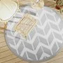 Alfombra de exterior ARAKIL gris Ø160 cm PP by vidaXL, Outdoor protectors - Ref: Foro24-368523, Price: 27,13 €, Discount: %