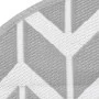 Alfombra de exterior ARAKIL gris Ø160 cm PP by vidaXL, Outdoor protectors - Ref: Foro24-368523, Price: 27,13 €, Discount: %