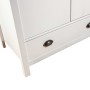 2-türiger Kleiderschrank Hill aus massivem Kiefernholz weiß 89x50x170cm von vidaXL, Kleiderschränke - Ref: Foro24-288950, Pre...