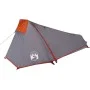 Tunnelzelt für 1 Person, wasserdicht, grau und orange. von vidaXL, Zelte - Ref: Foro24-94610, Preis: 54,39 €, Rabatt: %